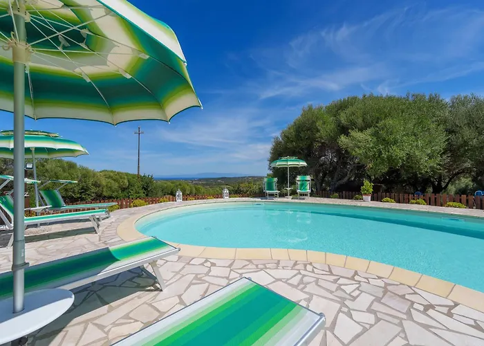Casa Ginepro Piscina E Vista Mare * Aglientu
